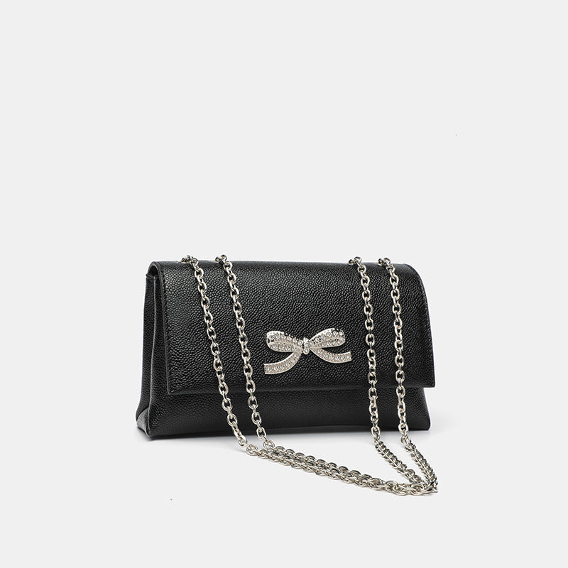Damen Clutch-Tasche mit funkelndem Kristallverzierung Nord Taschen
