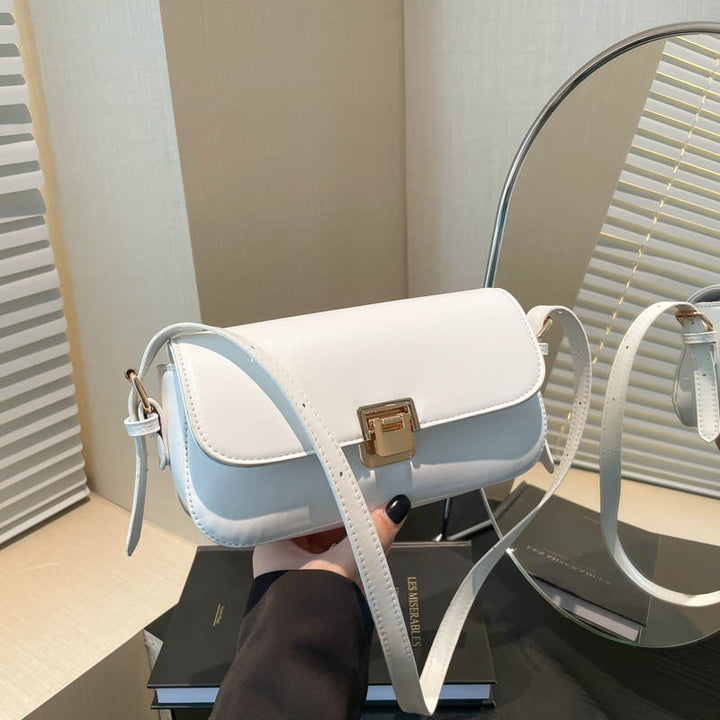 Damen elegante Umhängetasche mit schickem Verschluss Nord Taschen