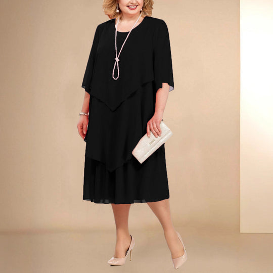 Elegantes Chiffonkleid für Damen