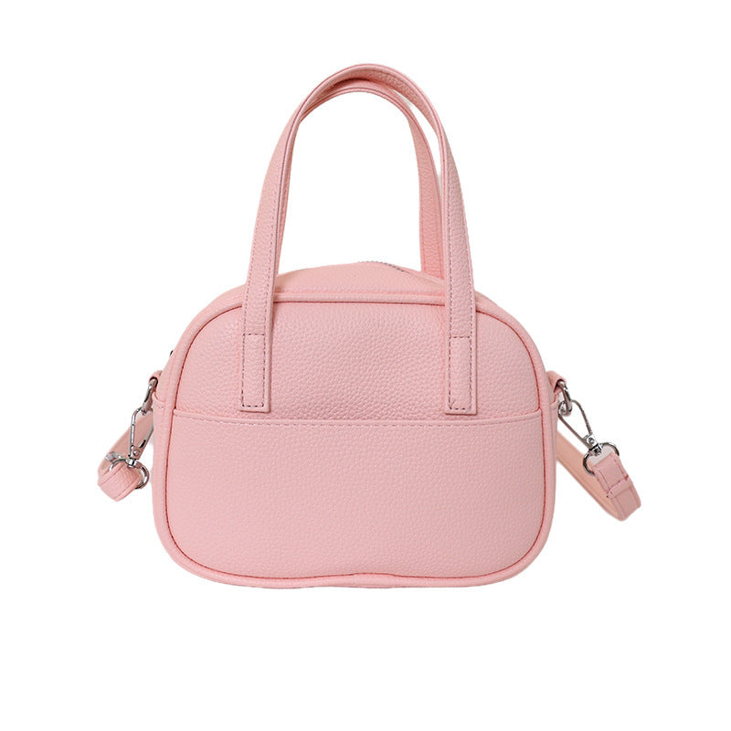 Damen Mini-Handtasche mit verspieltem Tieranhänger Nord Taschen