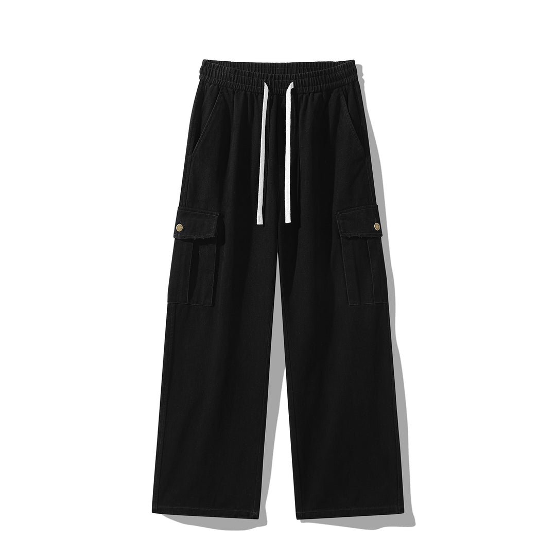 Herren Cargo-Hose im weiten Relaxed-Fit mit Tunnelzugbund und Mehrfachtaschen Nord Taschen