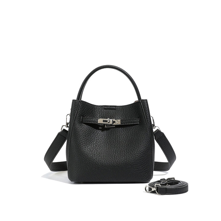 Damen strukturiertes Leder Shopper Nord Taschen