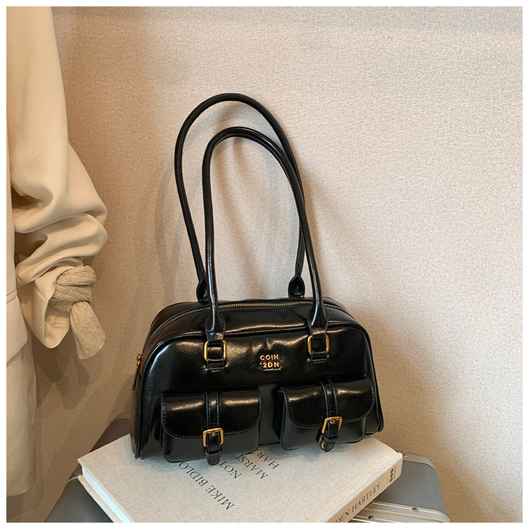 Damen modische Handtasche mit praktischen Fächern Nord Taschen