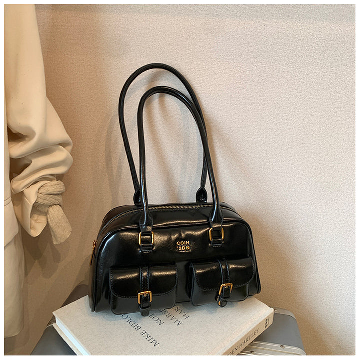 Damen modische Handtasche mit praktischen Fächern Nord Taschen