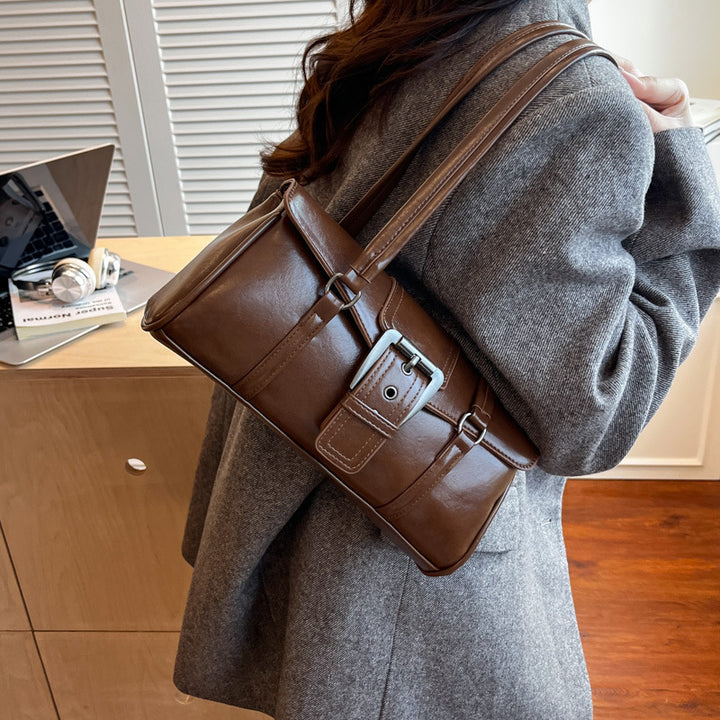Damen elegante Handtasche mit praktischem Tragegriff Nord Taschen