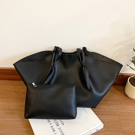 Damen vielseitige Handtasche mit abnehmbarem Kosmetiktäschchen Nord Taschen