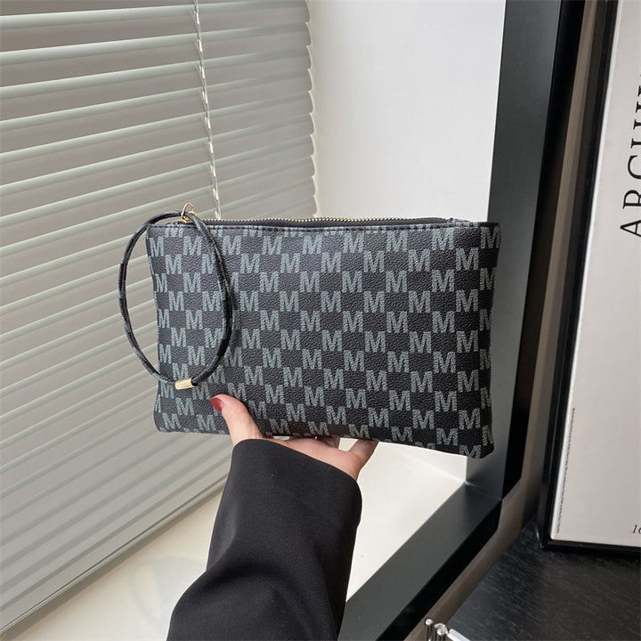 Damen Clutch mit elegantem Ringgriff Nord Taschen