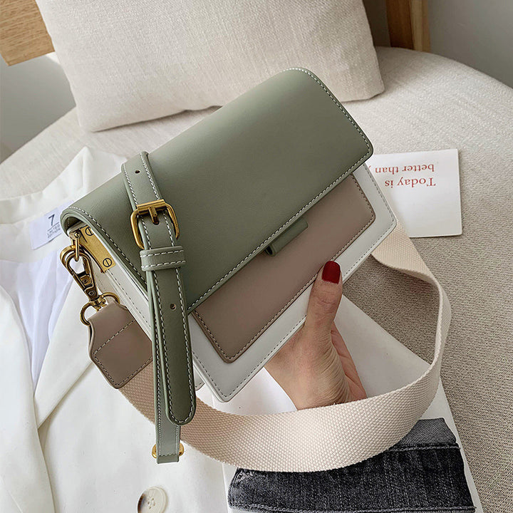Damen elegante Umhängetasche mit strukturiertem Design und abnehmbarem Schulterriemen Nord Taschen