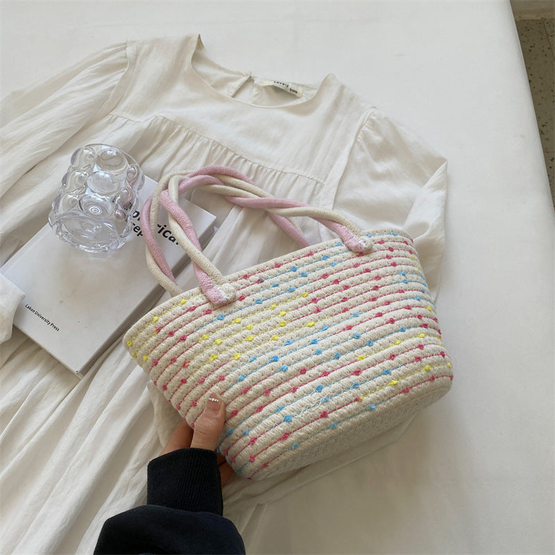 Damen Strandtasche mit elegantem gewebten Design Nord Taschen