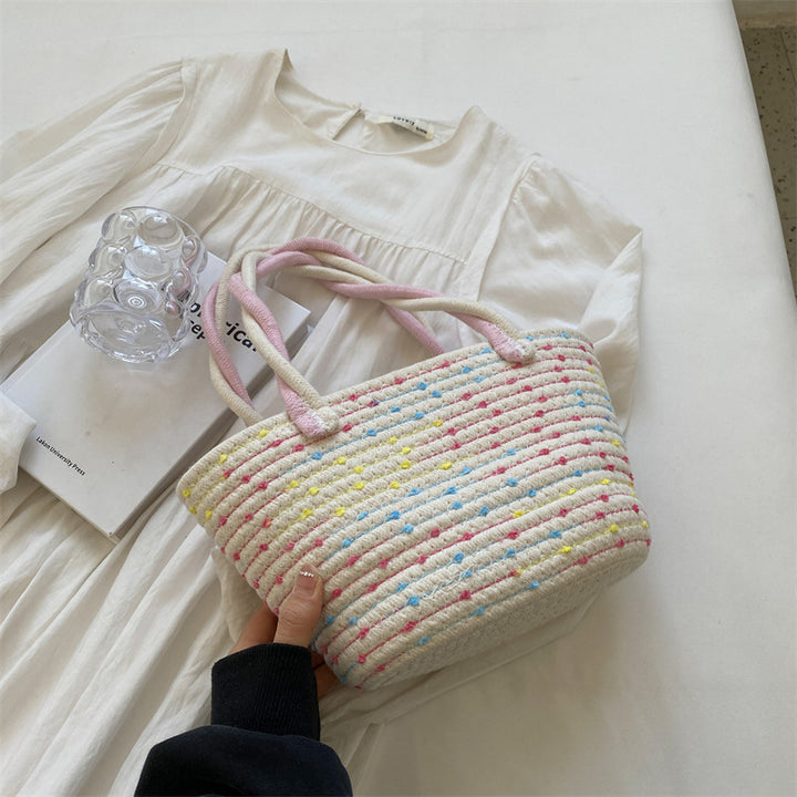 Damen Strandtasche mit elegantem gewebten Design Nord Taschen