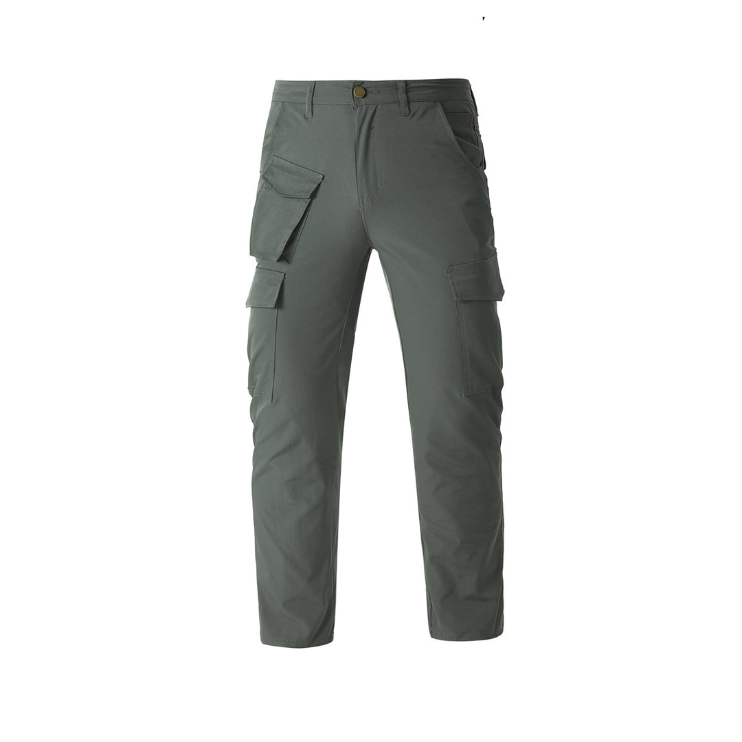 Herren Leichte Stretch-Cargohose mit mehrfachen Klappentaschen & tapered Schnitt Nord Taschen