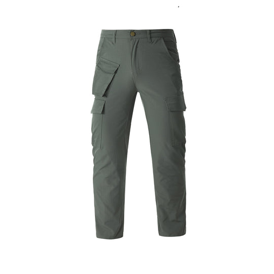 Herren Leichte Stretch-Cargohose mit mehrfachen Klappentaschen & tapered Schnitt Nord Taschen