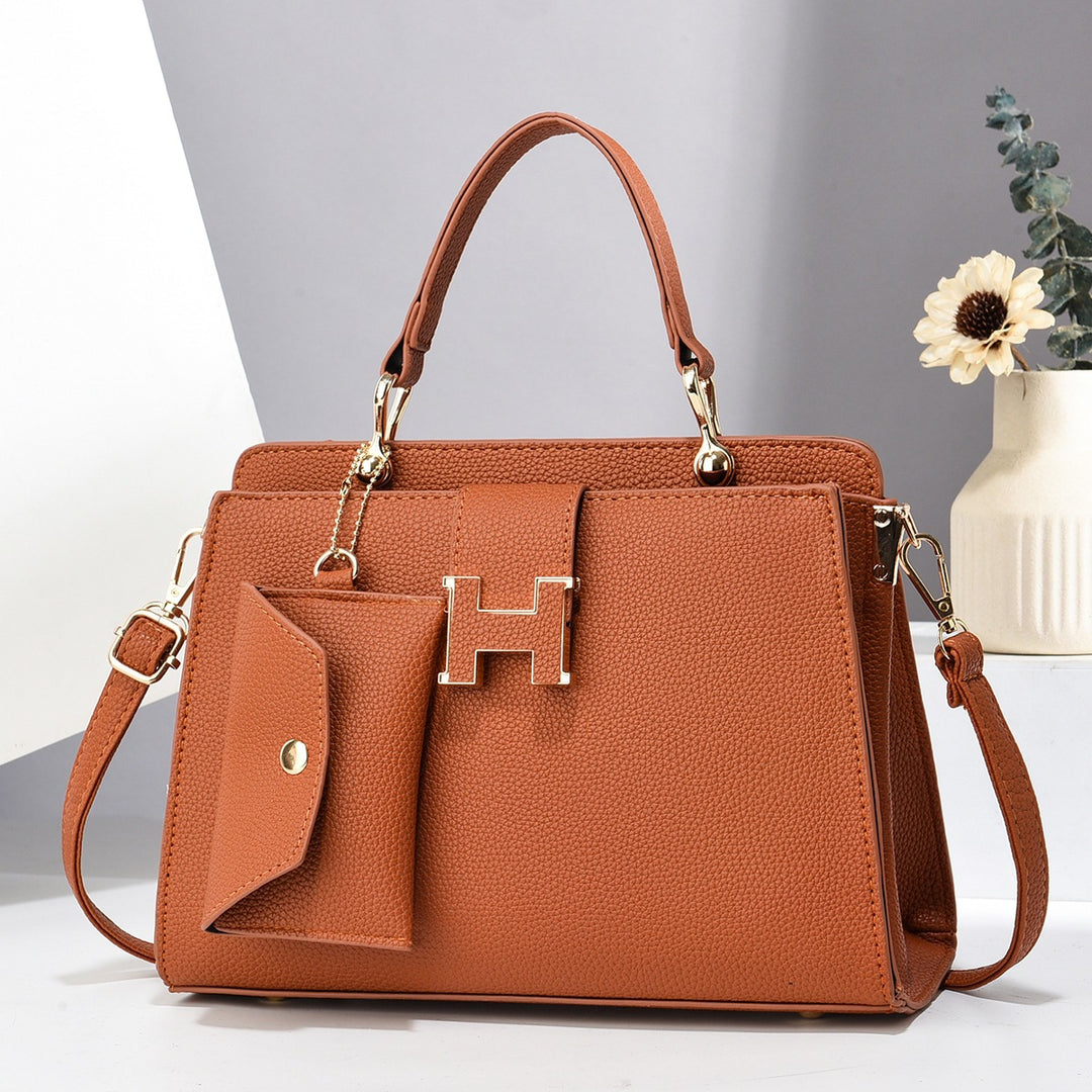 Damen elegante Handtasche mit abnehmbarem Mini-Geldbeutel Nord Taschen