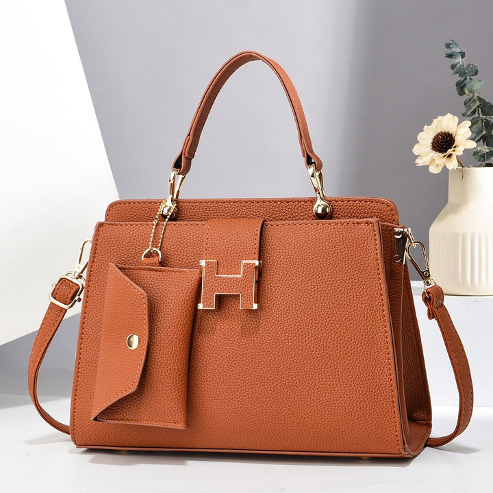 Damen elegante Handtasche mit abnehmbarem Mini-Geldbeutel Nord Taschen