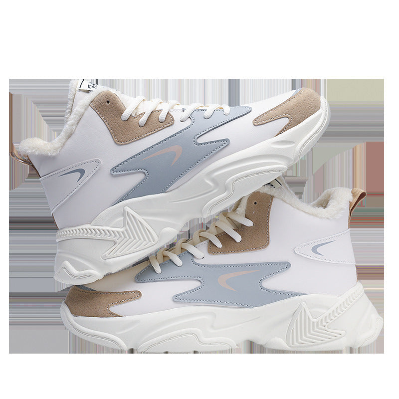 Damen Sportliche High-Top Sneakers mit modischer Dämpfungstechnologie