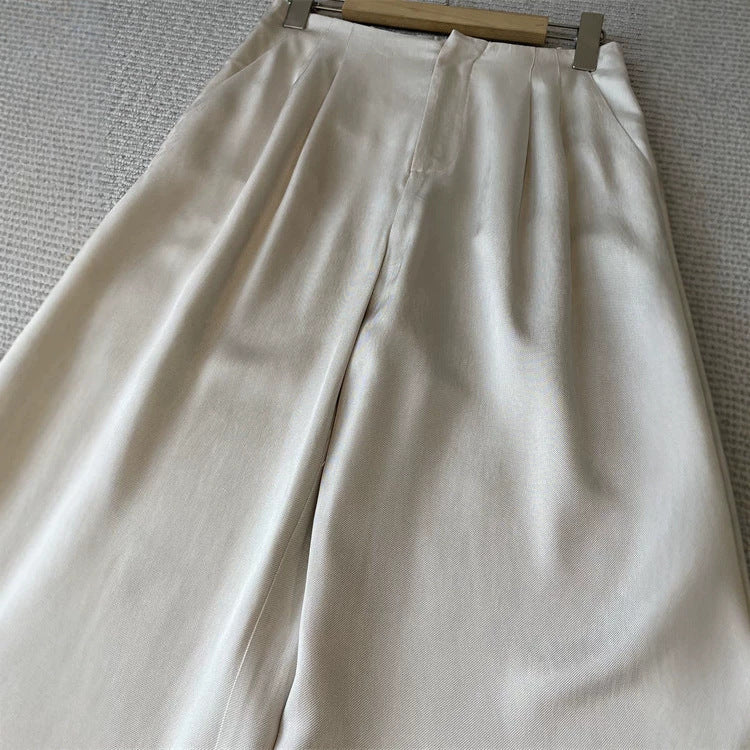 Damen Weit geschnittene Culotte-Hose Nord Taschen