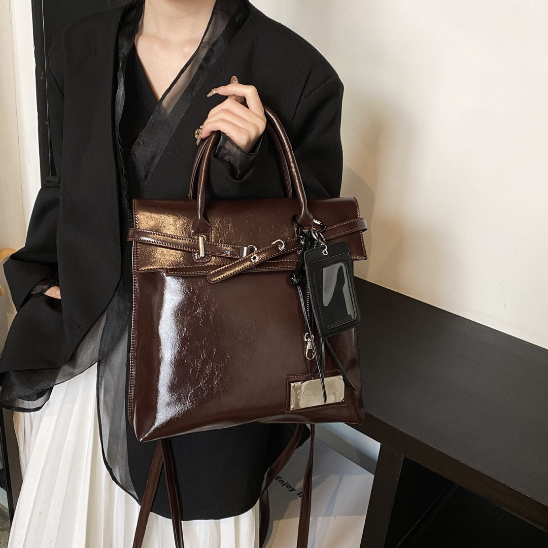 Damen elegante Handtasche mit abnehmbarem Schultergurt von Nord Taschen