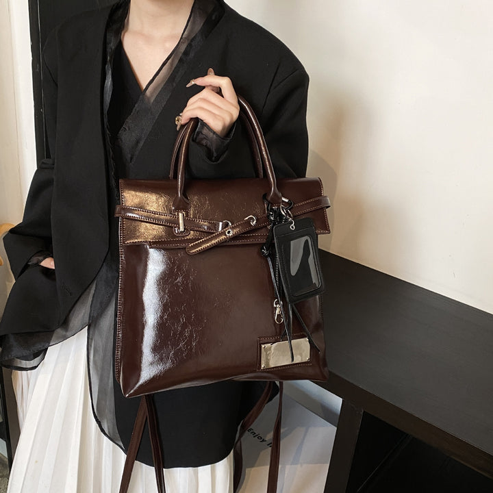 Damen elegante Handtasche mit abnehmbarem Schultergurt von Nord Taschen