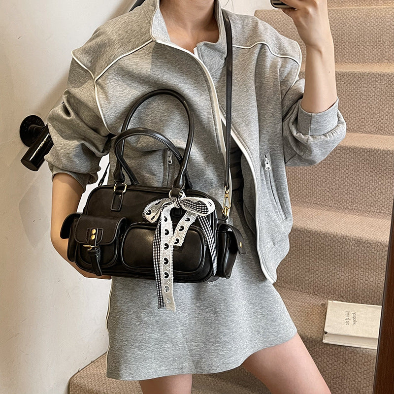 Damen praktische Handtasche mit verspieltem Design Nord Taschen