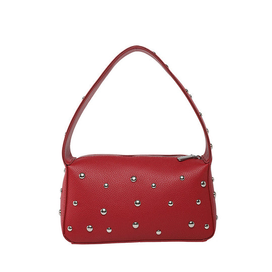 Damen modische Umhängetasche mit auffälligem Nieten-Design Nord Taschen