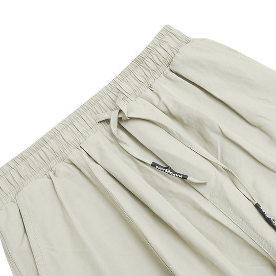 Unisex Weite Harem-Hose mit Kordelzugbund, elastischen Beinabschlüssen und Oversize-Silhouette Nord Taschen