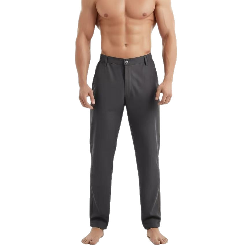 Herren Relaxed-Fit Loungehose in Chino‑Optik mit Komfortbund Nord Taschen