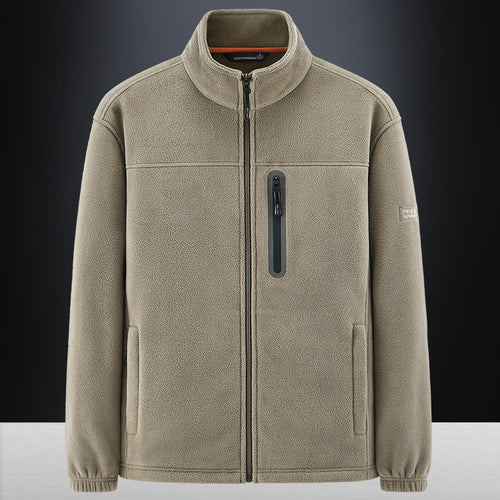 Herren technische Fleecejacke mit Polarstruktur, wasserabweisender Brusttasche und elastischen Bündchen Nord Taschen