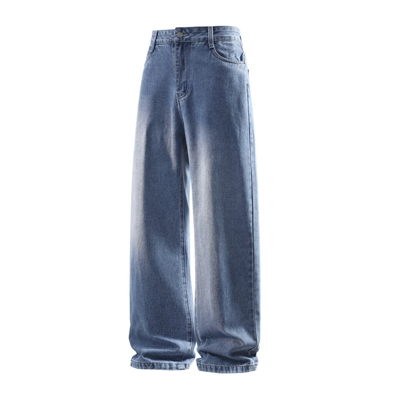 Damen Weite High‑Waist Baggy‑Jeans mit hohem Bund, Five‑Pocket & extra weitem Bein Nord Taschen