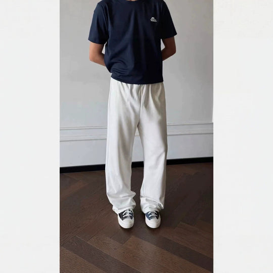 Damen Legere und bequeme Palazzo-Hose Nord Taschen