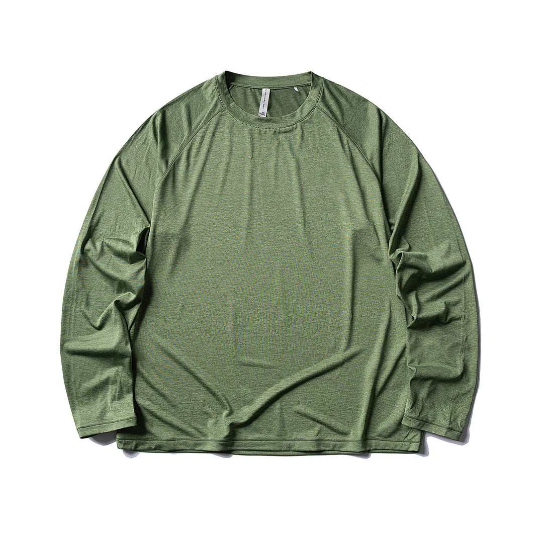 Unisex Langarmshirt aus leichtem Jersey mit Raglanärmeln Nord Taschen