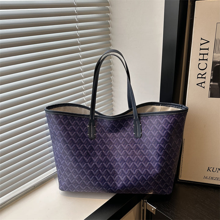 Damen geräumige Freizeit-Tasche mit elegantem Muster Nord Taschen