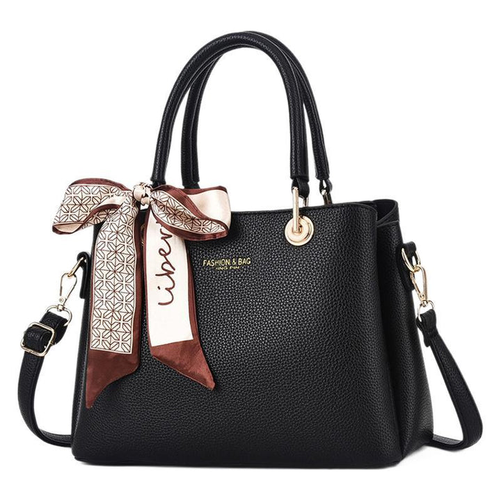 Damen Handtasche mit modischem Schleifen-Design Nord Taschen