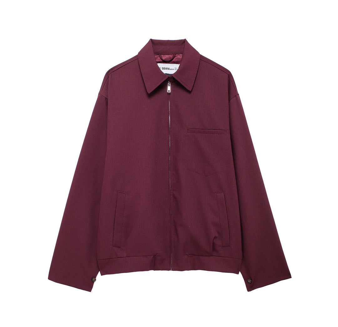 Damen Boxy-Utility-Blouson mit verdecktem Reißverschluss und Brusttasche Nord Taschen