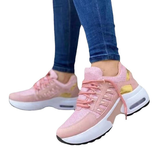 Damen Sportliche Air Max Sneakers mit atmungsaktiver Oberflächenstruktur