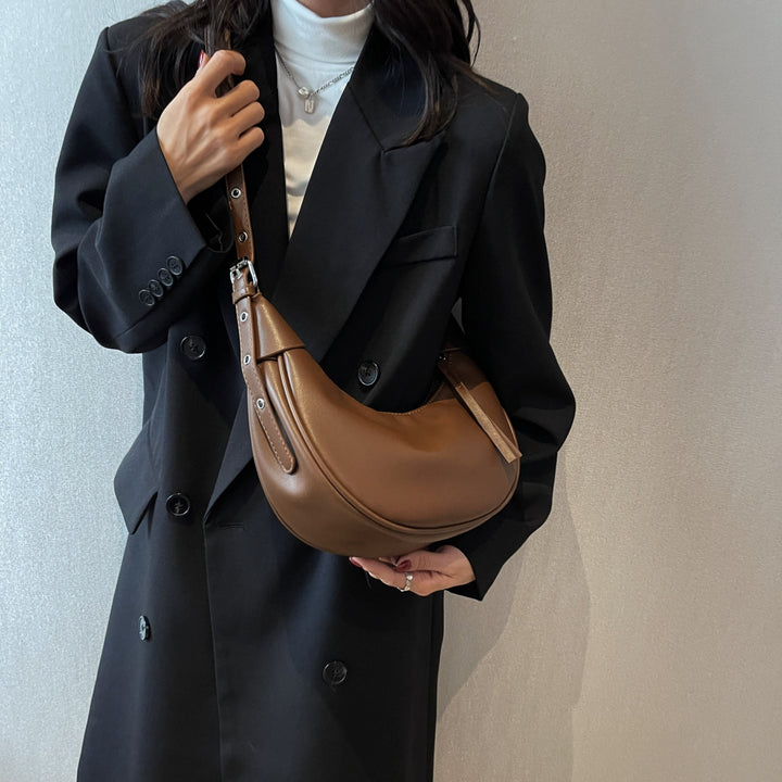 Damen Schultertasche mit eleganter Silhouette und praktischen Fächern Nord Taschen