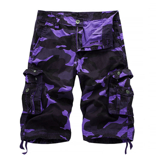 Herren Cargoshorts mit vielseitigen Taschen und Kordelzug Nord Taschen