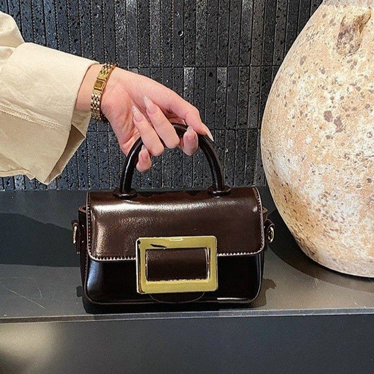 Damen Modische Umhängetasche mit eleganter Schnalle und verstellbarem Schulterriemen Nord Taschen
