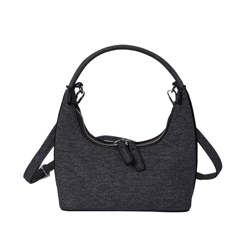 Damen Beuteltasche aus strapazierfähigem Denim mit vielseitigen Trageoptionen Nord Taschen