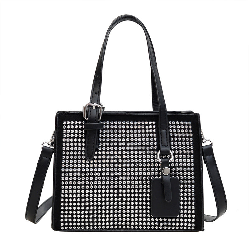 Damen Glamouröse Handtasche mit funkelndem Strass und eleganten Akzenten Nord Taschen