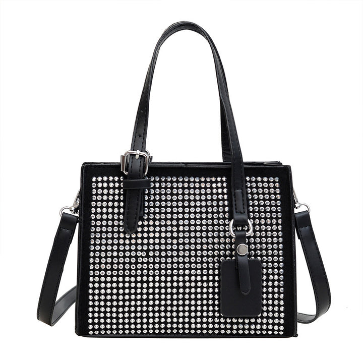 Damen Glamouröse Handtasche mit funkelndem Strass und eleganten Akzenten Nord Taschen