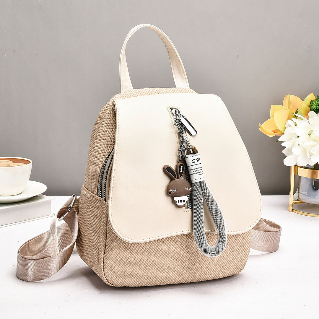 Damen Rucksacktasche mit vielseitigem Design und süßem Anhänger Nord Taschen