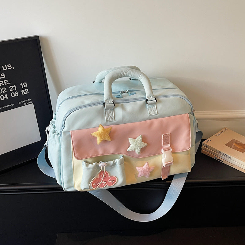 Damen multifunktionale Tragetasche mit kreativen Applikationen Nord Taschen