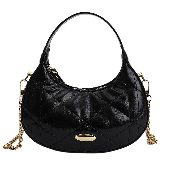 Damen elegante Hobo-Tasche mit hochwertiger Steppung Nord Taschen