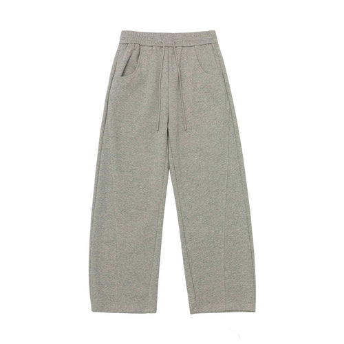Damen Locker geschnittene Sweat-Culotte mit Tunnelzugbund und Faltennaht Nord Taschen