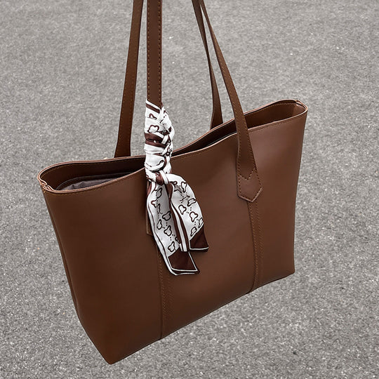 Damen Shopper-Tasche aus hochwertigem Kunstleder mit praktischen Fächern Nord Taschen