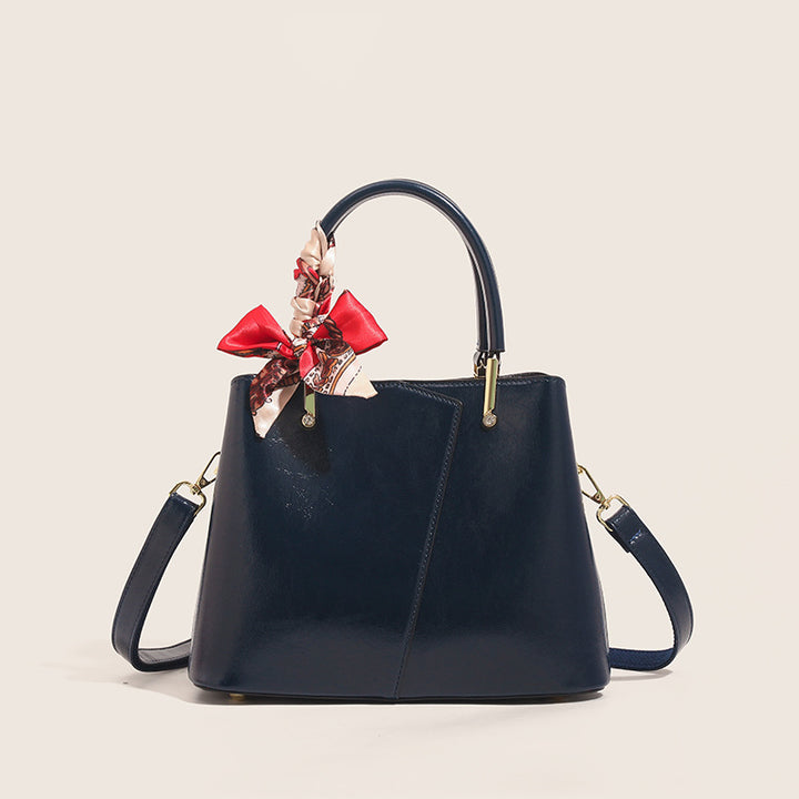 Damen Handtasche mit verspieltem Schleifenakzent Nord Taschen