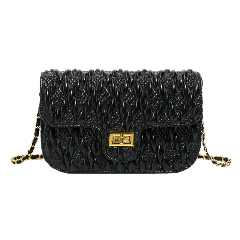 Damen elegante Umhängetasche im luxuriösen Steppdesign Nord Taschen