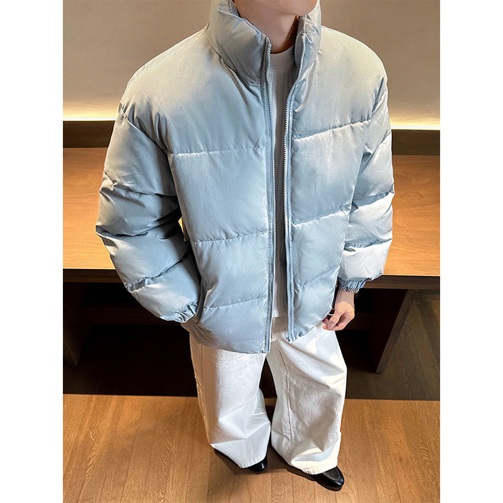 Unisex wattierte Steppjacke mit Stehkragen, zwei Taschen und elastischen Bündchen Nord Taschen