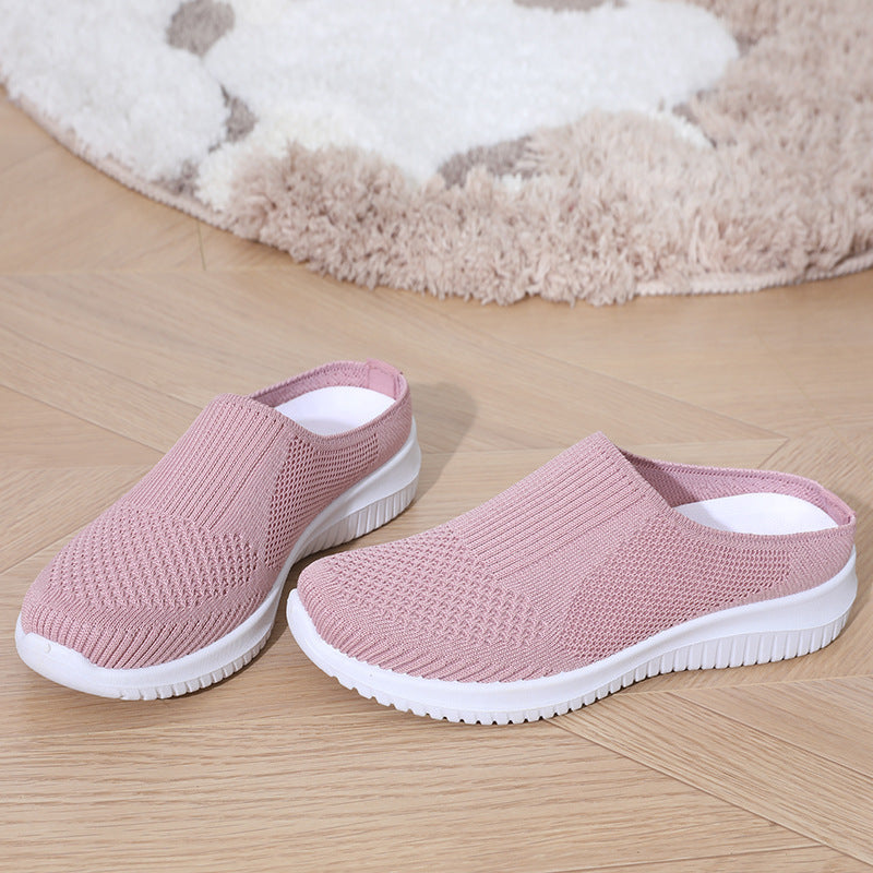 Damen bequeme und atmungsaktive Slip-On Sneaker