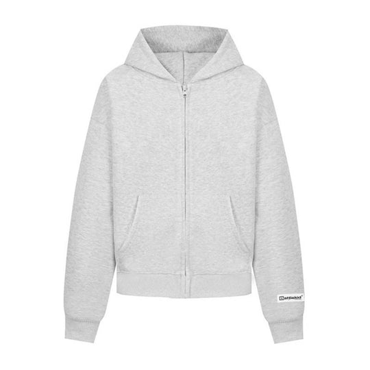 Damen Kapuzen‑Sweatjacke mit durchgehendem Reißverschluss, Kängurutasche und relaxed Fit Nord Taschen